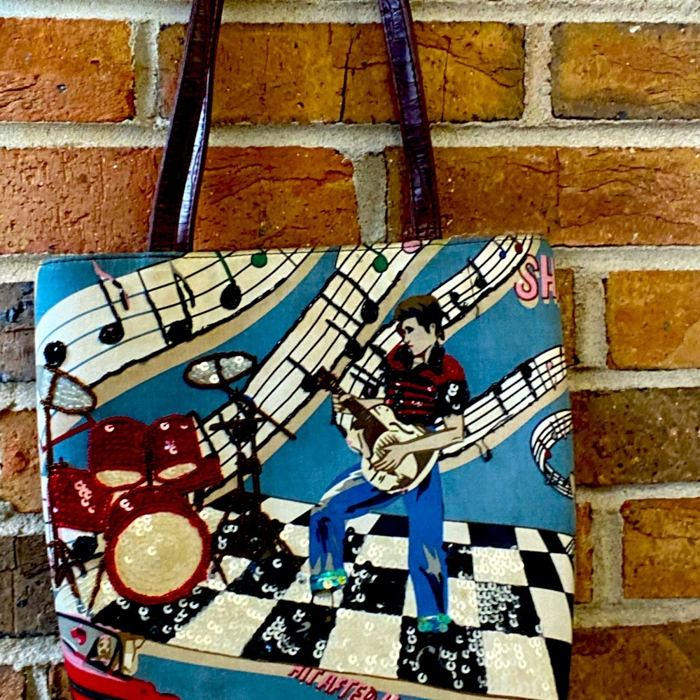 Retro styles purse, Elvis